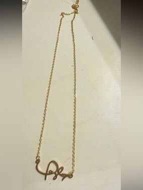 Taylor swift Signature Necklace New In Package